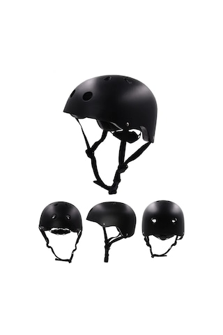 Yetişkin Çocuk Kaykay Kask Açık Spor Kayak Bisiklet Paten Kask Çok Renkli