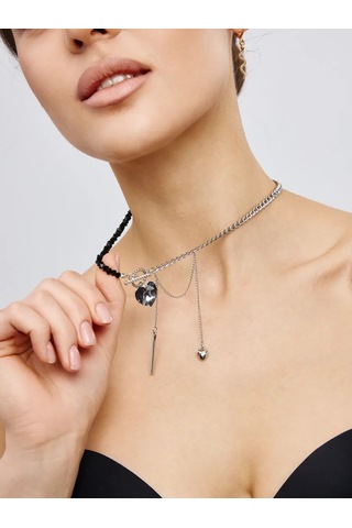 Detente Parlak Pendantli Boyun Kolyesi 370599459