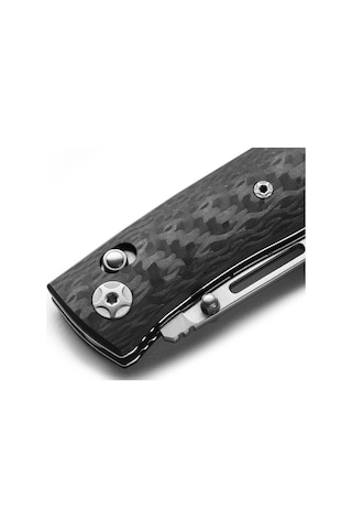 Lionsteel Nini - Carbon Fiber - Full Handle Kamp Çakı Siyah