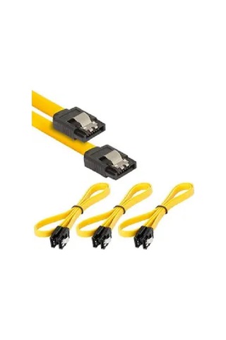 Navidata 50cm Kilitli Serial Ata Sata Data Kablo Klipsli 20 Adet