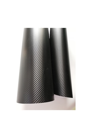 Araç Kaplama Carbon Fiber Folyo Siyah 152 Lik Hava Kanallı