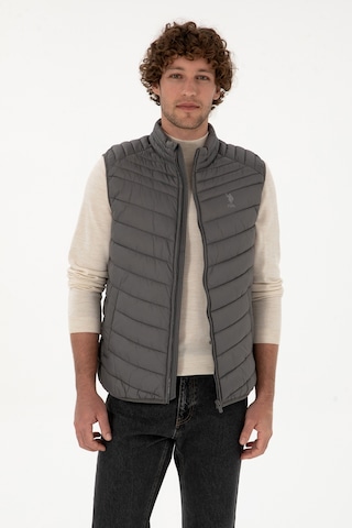 U.s. Polo Assn. Erkek Gri Yelek Dokuma 50312012-vr024 Gri