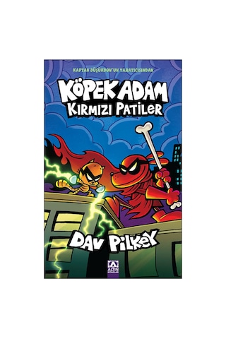 Köpek Adam 12 Kırmızı Patiler + Kedi Çocuk 4 Çizgi Roman Nisan 2025 Son Kitaplar + Küçük Prens