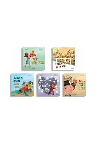 Ketebe Çocuk O Nun Gibi Kutulu Kitap Seti 5 Kitap