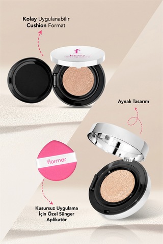 Flormar K-Spirit Cover Up Yüksek Kapatıcı & Uzun Süre Kalıcı Doğal Bitişli Fondöten 007 Macchiato