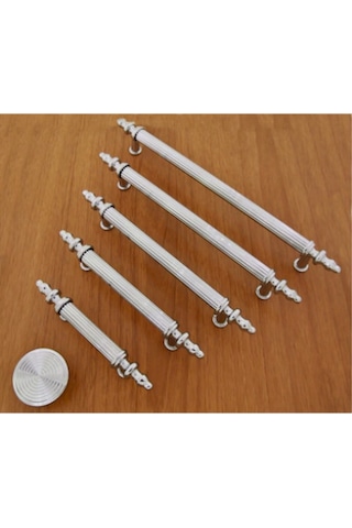 Serrahırdavat Kumru Boy Kulp Krom 96-128-160-192-224Mm Dolap Vestiyer Kulp