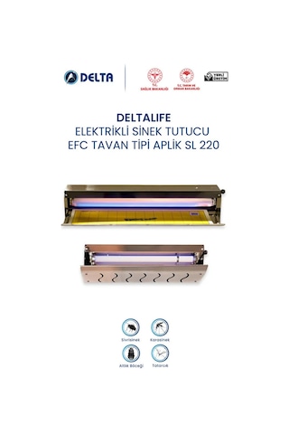 Sinek Öldürücü Ve Güve Öldürücü Uv Lambalı Tavan Tipi Sl-220