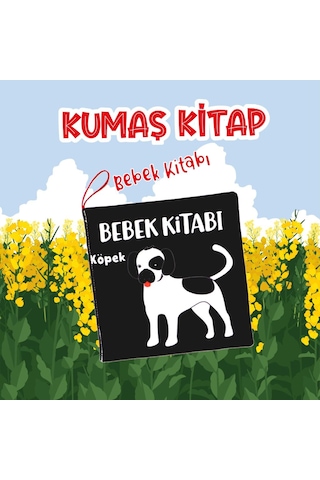 Tox Siyah Beyaz Evcil Hayvanlar Kumaş Sessiz Kitap T137 - Bez Kitap , Eğitici Oyuncak , Yumuşak Ve Hışırtılı