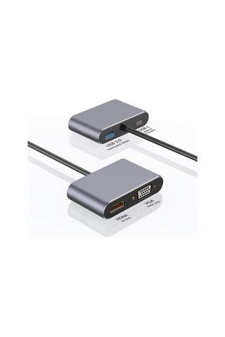 Castleofangels Usb 3.0 & Usb 2.0 & Usb-c Hub - 7-portlu Çoklu Ayırıcı - 5gbps Hızlı Bağlantı - Pc & Macbook Uyumluluğu