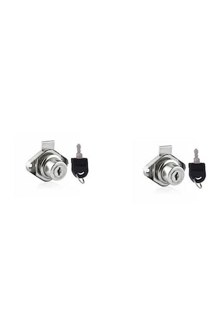Oval Mobilya Ve Çekmece Kilit 2 Adet 0.30 Mm