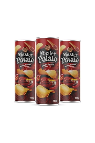 Master Potato Sriracha Cips 160 Gr 3 Adet