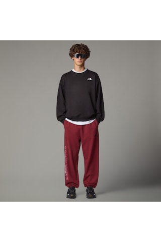 The North Face Nse Oversized Crew Erkek Sweatshirt-32352 siyah