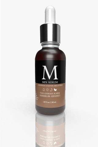 Niacinamide Içeren Gözenek Sıkılaştırıcı Yenileyici, Yaşlanma Karşıtı Mix Cilt Bakım Serumu 30ml
