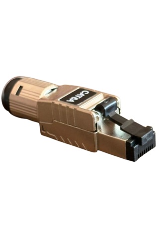 Roxy Rj45 Cat6a Profesyonel Konnektör Yüksek Hızlı Metal Kasa