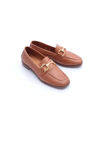 Dgn 02 Kadi Loafer Ayakkabi Taba