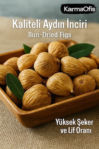 Aydın Nazilli Kuru İncir 1 Kg Premium Büyük Boy Seçme İncir Diğer