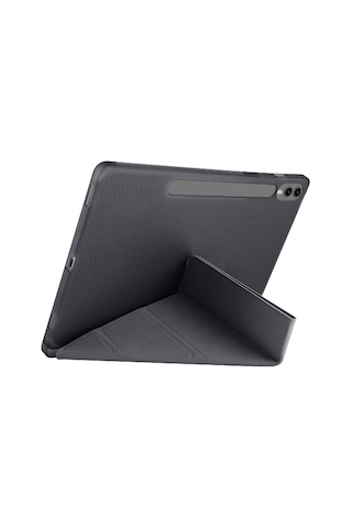 Galaxy Uyumlu Tab S9 Plus Kılıf Tri Folding Kalem Bölmeli Standlı Kılıf