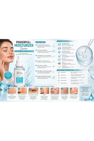 Homm Life Powerfull Yoğun Nemlendirici Serum