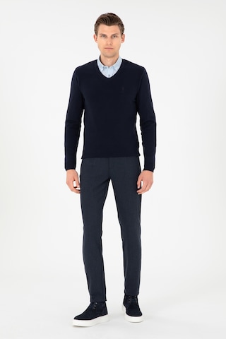 U.s. Polo Assn. Erkek Lacivert Pantolon Kanvas-chino 50296149-vr033 Lacivert