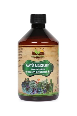 Kaktüs & Succulent Sıvı Bitki Besini 500 Ml 1