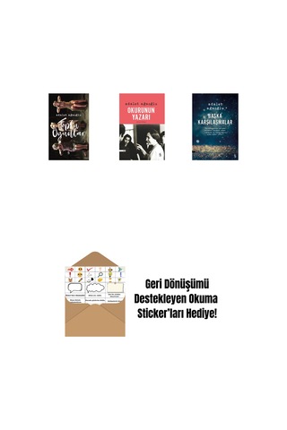 Toplu Oyunlar Ciltli + Okurunun Yazarı + Başka Karşılaşmalar + Okuma Sticker'ları
