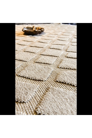 Hoom Rugs Togo 7506 Bej İskandinav Halı