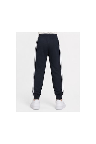 Mavi Boncukk Çocuk Unisex Şeritli Paça Lastikli Alt Eşofman Siyah1