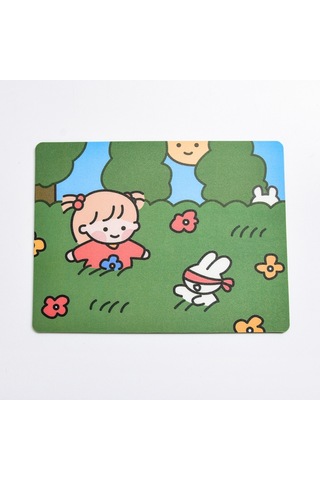 Sones 5 Adet Yaratıcı Sevimli Karikatür Tavşan Kız Mouse Pad Dizüstü Bilgisayar Öğrenci Mouse Pad Saklambaç
