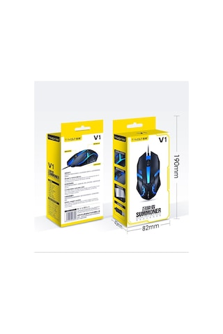 T-Wolf V1 Kablolu RGB Optik Mouse