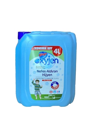Bingo Oksijenli Çamaşır Suyu Çam Kokulu 4 Lt X 2 Adet 2'li Set