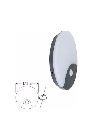 Cata 12w Sensörlü Dekoratif Led Aplik Ct-7092 Beyaz