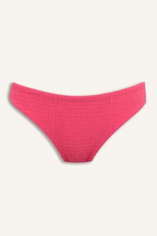 Defacto Regular Fıt Kırışık Dokulu Fuşya Bikini Alt G5349ax26smpn296 Pembe-pn296