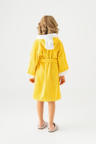 Soley Pueri %100 Pamuklu Unisex Çocuk Bornozu Sarı