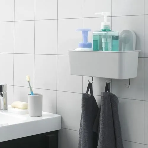 Ikea Rånen Duş Sepeti , Gri, 26x21 Cm
