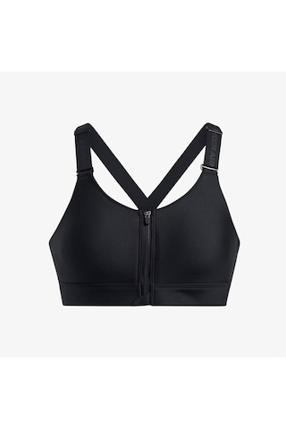 Under Armour Infinity High Zip 2.0 Kadın Siyah Bra 1384118 2800282