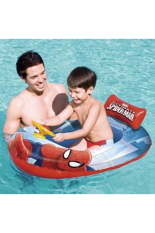 Bestway Bw98009 Spıderman Şişme Deniz Botu 112X71Cm Kutulu