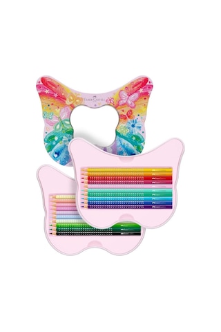 Faber Castell Sparkle Boya Kalem Kelebek Seti 20li Çok Renkli