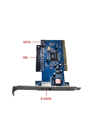 Pcı To Ide Sata E-sata Çevirici Kart Ide Sata Esata Dönüştürücü Kart
