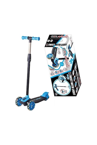 Işıklı Scooter Mavi Led Işıklı Scooter