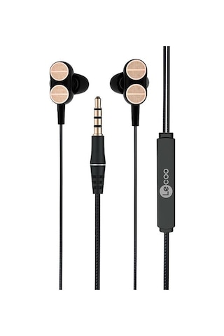 Lecoo Eh102 3.5 Mm Jacklı Siyah Kablolu Kulak İçi Mikrofonlu Kulaklık Diğer