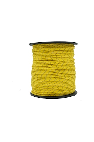 Mg Ropes Paracord İp 4 Mm Reflektörlü Sarı Renk No:48 10 Metre Çok Renkli