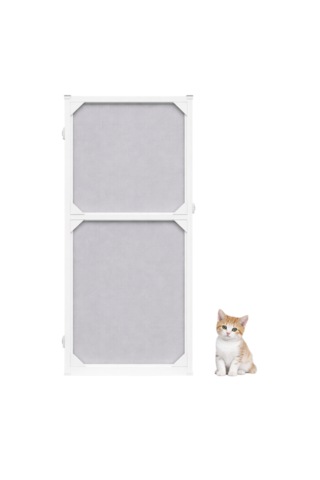 Menteşeli Kapı Kedi Sinekliği En:0-90 X Boy:0-210 Cm Demir, Ahşap,pimapen Alüminyum İle Uyumlu Çok Renkli