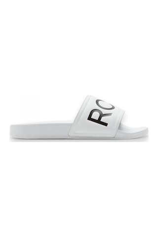 Roxy Arjl100679z Slippy Ii Günlük Beyaz-siyah Kadın Terlik Beyaz - Siyah