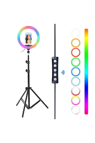 Abatech Mj26 Ringlight 10 Inç Led Işık Siyah