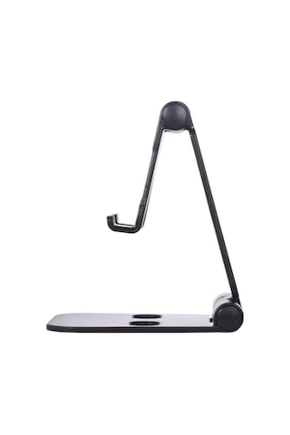 Masaüstü Telefon Tutucu Stand Katlanabilir Mobil Stand Siyah (533634902)