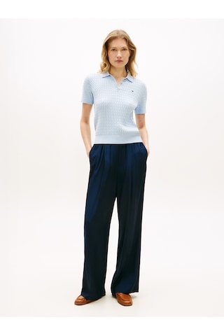 Tommy Hilfiger Vıscose Twıll Pull On Loose Str Kadın Mavi Pantolon - Ww0ww48996