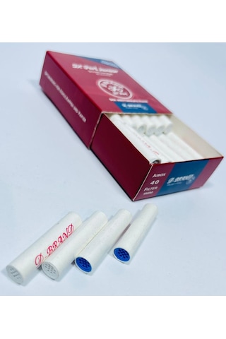 Dr.Perl Junior Pipo İçin Karbonlu Süzgeç Filitre/40adet-9mm