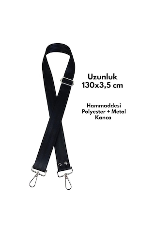 Ayarlanabilir Çanta Omuz Askısı 8683255012985 Siyah