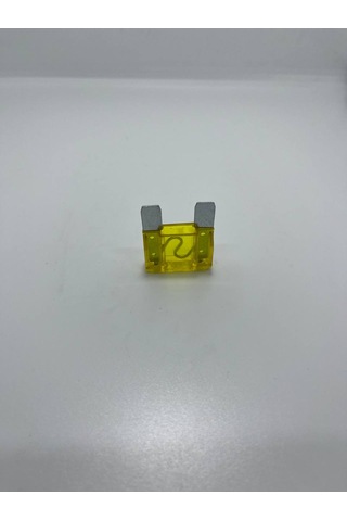 20a Sarı Şeffaf Büyük Maksi Bıçak Sigorta 20 Amper Max