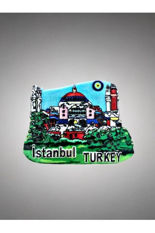 İstanbul Temalı Polyester Magnet